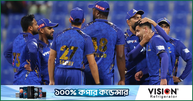 ব্যাটে-বলে সাকিব ঝলক, হেরেছে এমিরেটস